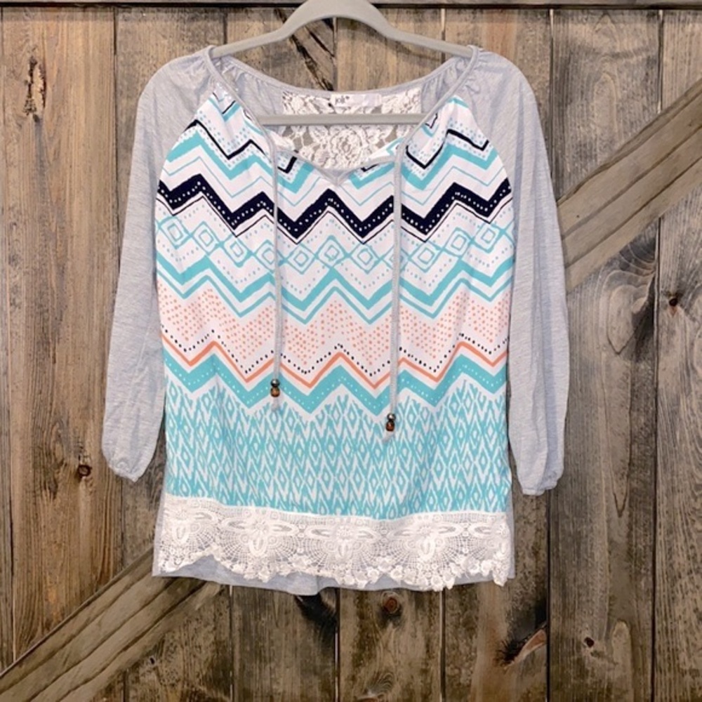 Jolt Long-Sleeve Blouse